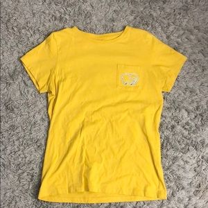 Yellow Ivory Ella shorts sleeves shirt